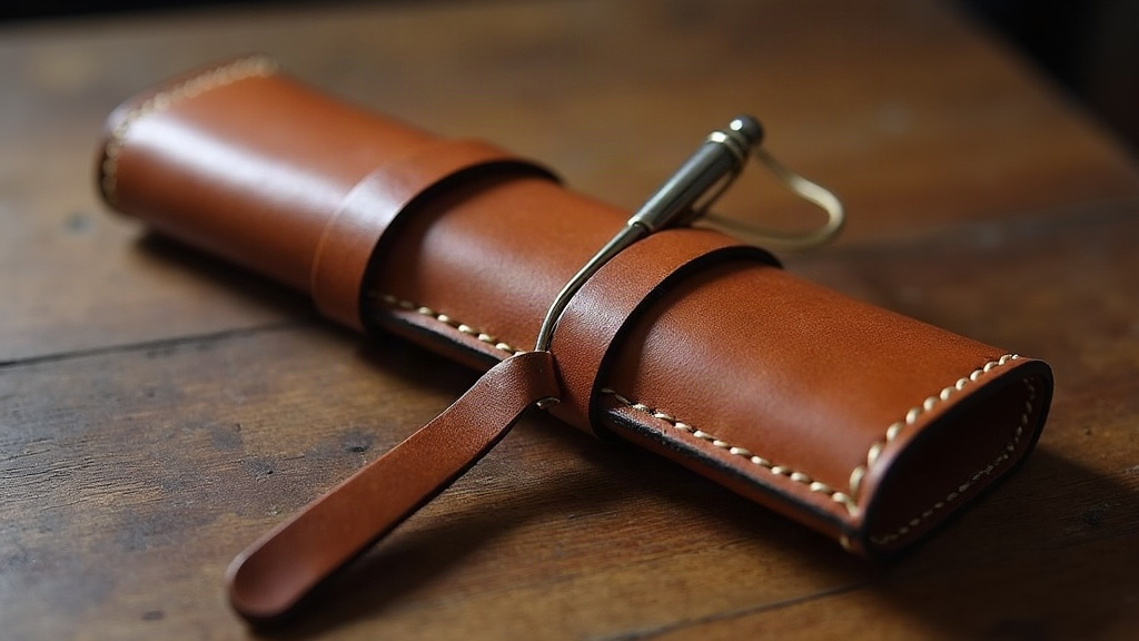 Advanced Box Stitching for Rigid Leather Pen Cases